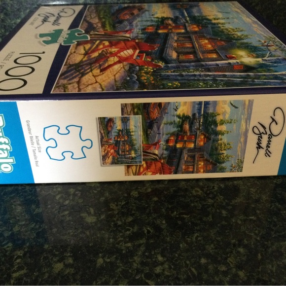 Darrell Bush Loon Lake Jigsaw Puzzel 1000 Piece - Picture 11 of 11